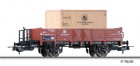 76567 Sachsenmodelle Gondola car type O29 loaded with crate &quot;VEB Chemieanlagenbau&quot;